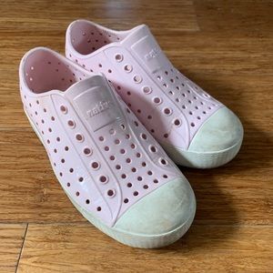 Native shoes, pink, kids 12